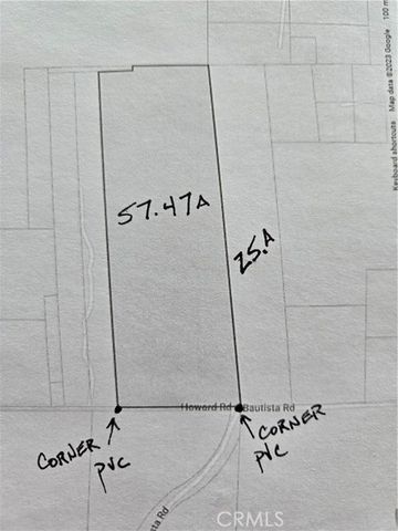 0 Howard Road, Anza, CA 92539