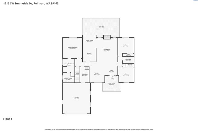 1215 Sunnyside Dr, Pullman, WA 99163