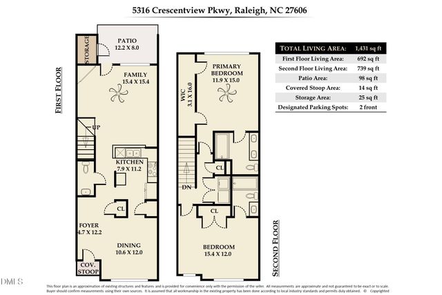 5316 Crescentview Parkway, Raleigh, NC 27606