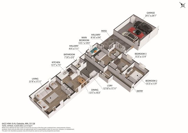 6422 49th Street N, Oakdale, MN 55128