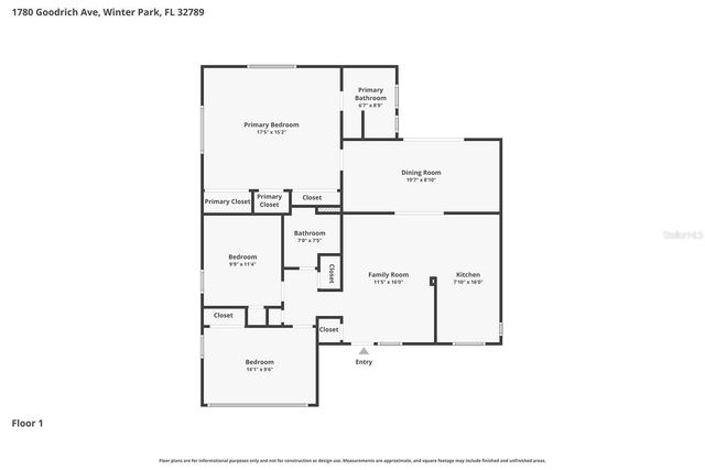 1780 GOODRICH AVENUE, Winter Park, FL 32789