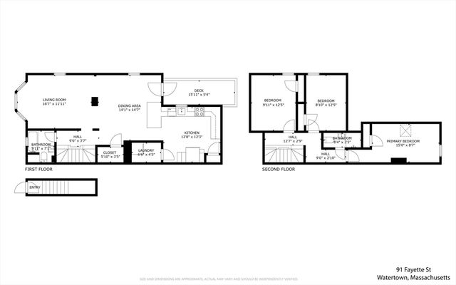 91 Fayette St 1, Watertown, MA 02472