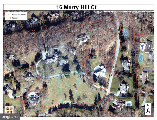 12 MERRY HILL CT, Pikesville, MD 21208
