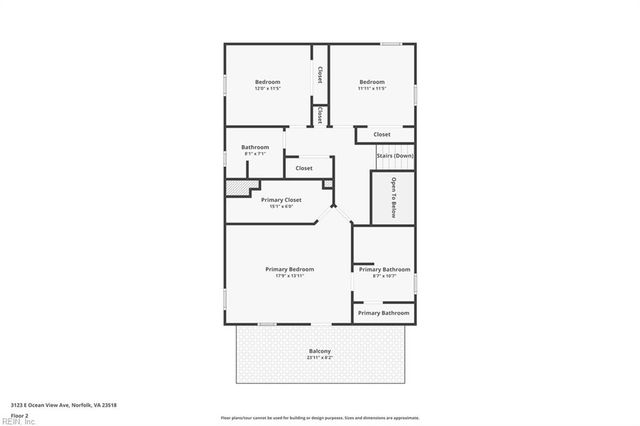 3123 E Ocean View AVE, Norfolk, VA 23518