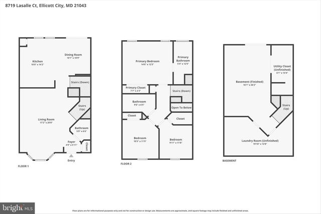 8719 LASALLE CT, Ellicott City, MD 21043