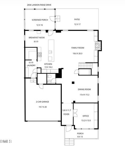 2836 Landon Ridge Drive, New Hill, NC 27562