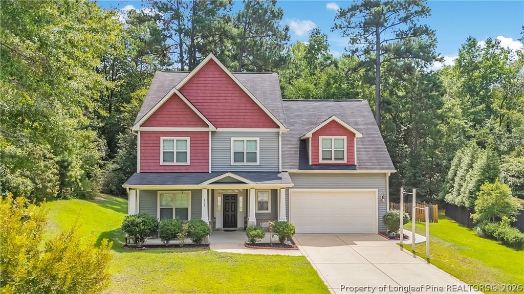 105 Birdsong Court, Aberdeen, NC 28315 — exterior