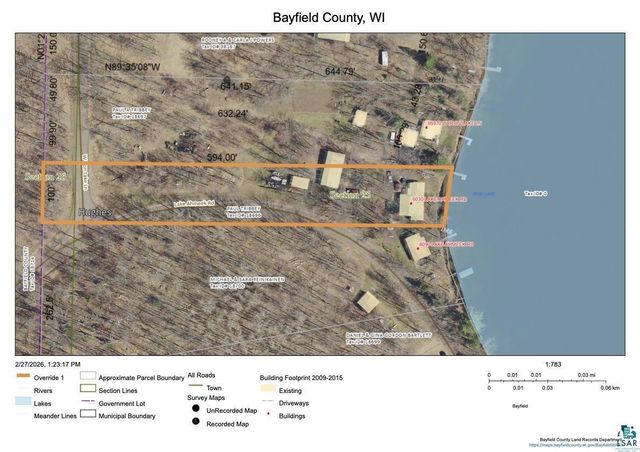 6030 Lake Ahmeek Rd, Hughes, WI 54847