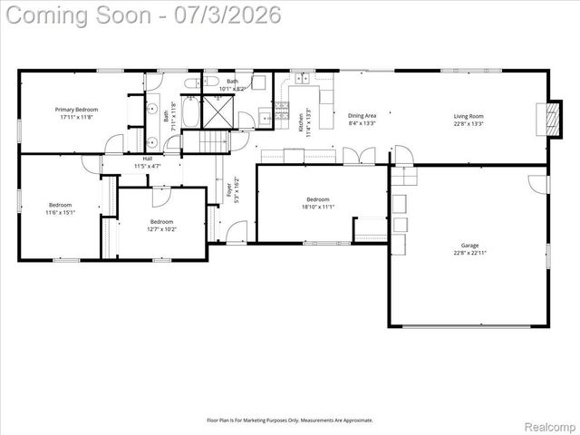 6514 Luanne Drive, Mt. Morris Township, MI 48433