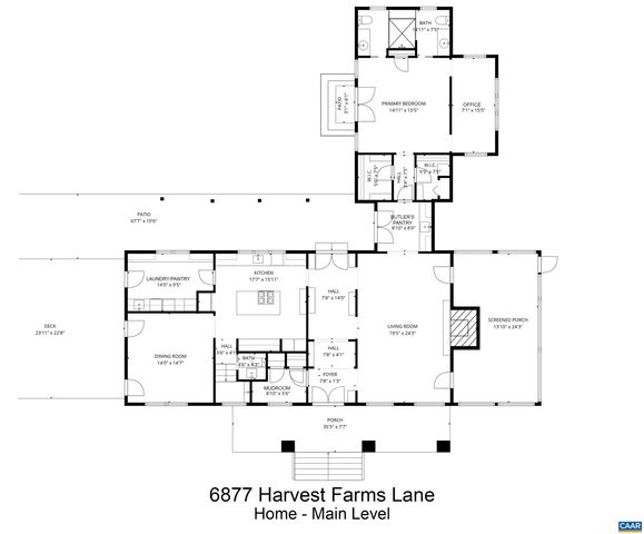 6877 HARVEST FARMS LN, Crozet, VA 22932