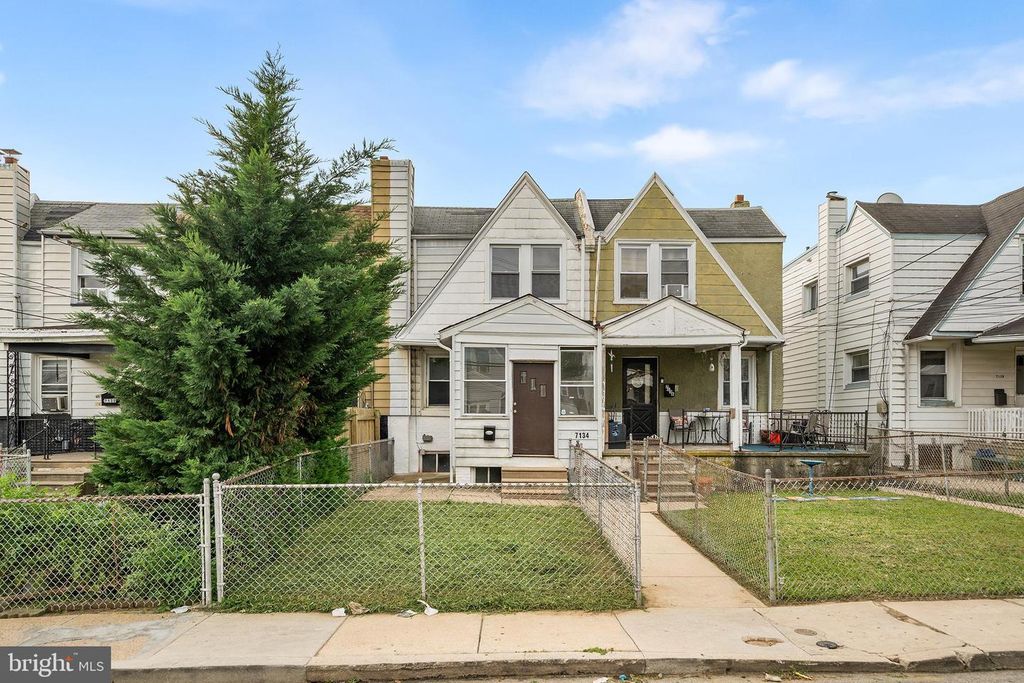 7134 RADBOURNE RD, UPPER DARBY, PA 19082 — exterior