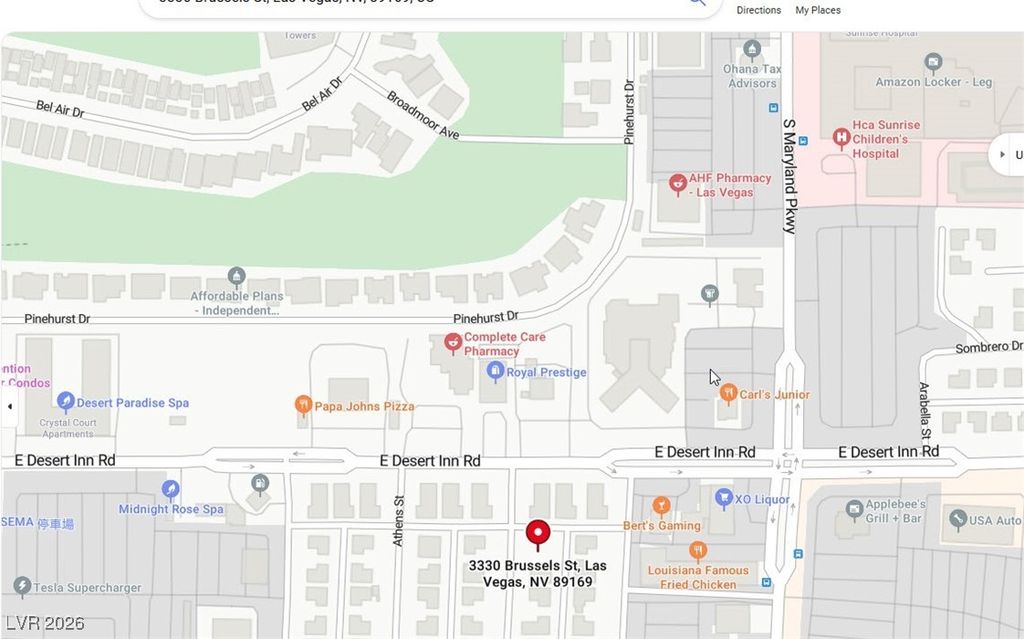 3330 Brussels Street, Las Vegas, NV 89169