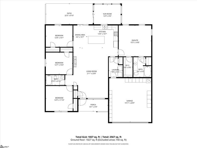 201 Melrose Road, Greenville, SC 29605
