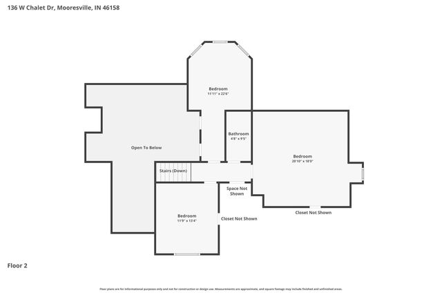 136 W Chalet Drive, Mooresville, IN 46158