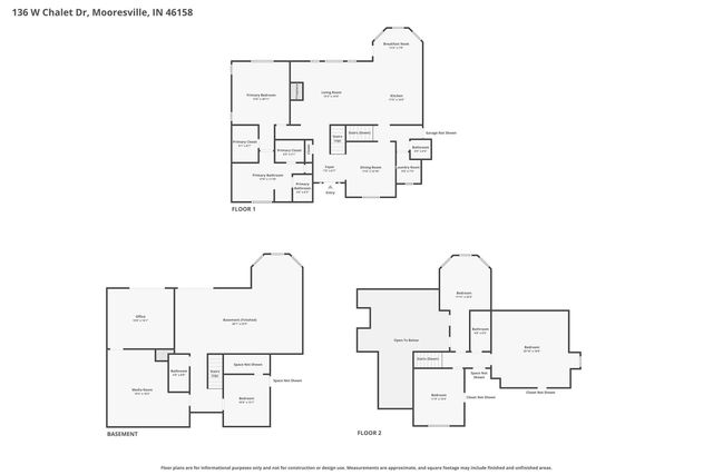 136 W Chalet Drive, Mooresville, IN 46158