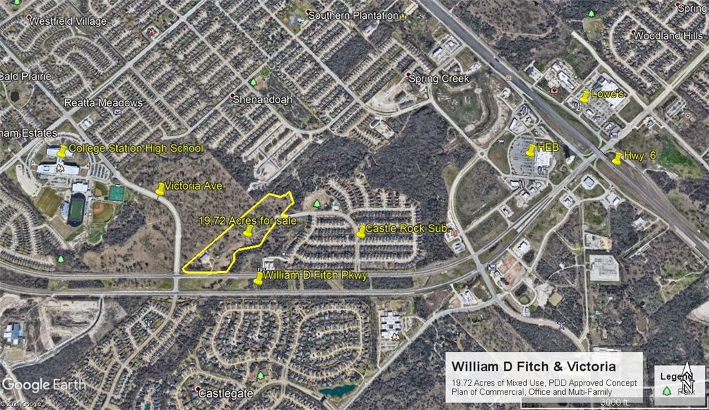 TBD OFF PRIVATE DRIVE, LOT 1R-2, College Station, TX 77845 — photo 3