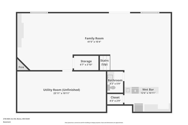 2736 88th Avenue NE, Blaine, MN 55449