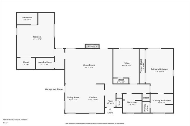 1505 S 49th ST, Temple, TX 76504