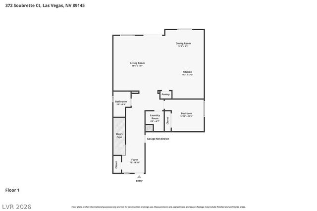 372 Soubrette Court, Las Vegas, NV 89145