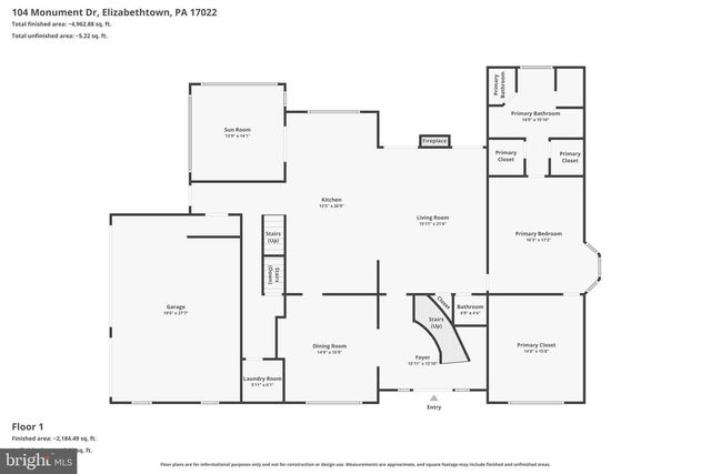 104 MONUMENT DR, Elizabethtown, PA 17022