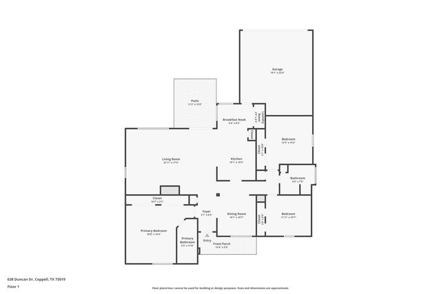 638 Duncan Drive, Coppell, TX 75019
