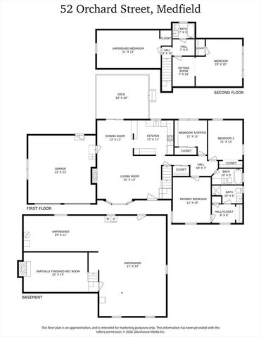 52 Orchard Street, Medfield, MA 02052