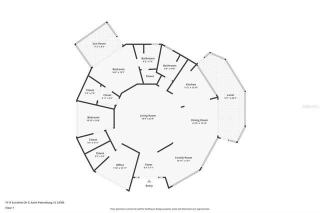 7117 SUNSHINE DRIVE S, St Petersburg, FL 33705