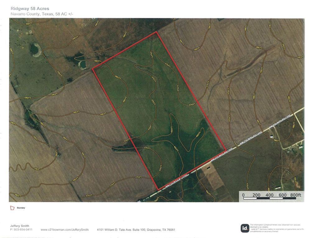 58 acres NW CR 1200, Barry, TX 75102