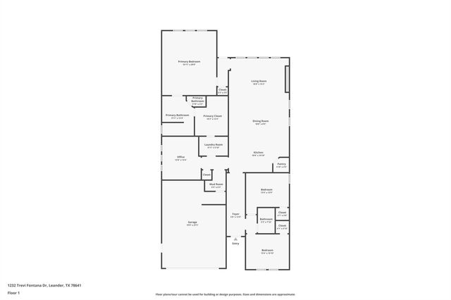 1232 Trevi Fontana DR, Leander, TX 78641