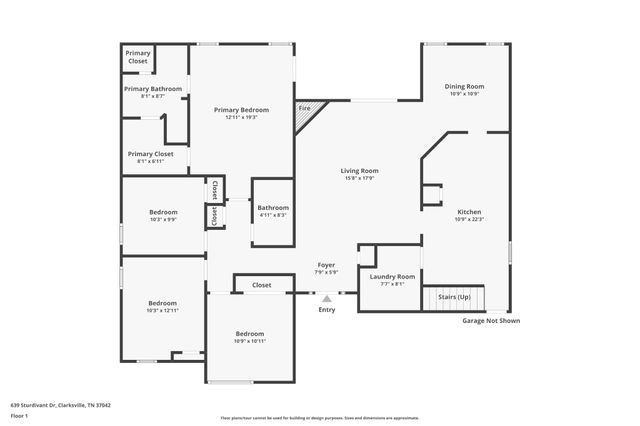 639 Sturdivant Dr, Clarksville, TN 37042