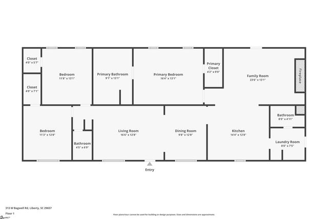 313 W Bagwell Road, Liberty, SC 29657