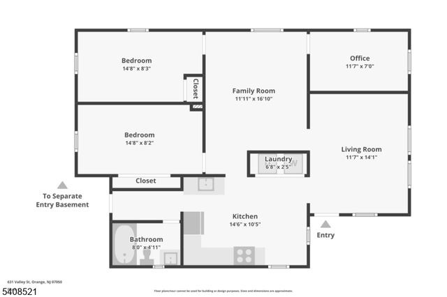 631 Valley St, City Of Orange Twp., NJ 07050