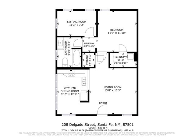 208 Delgado Street 3, Santa Fe, NM 87501