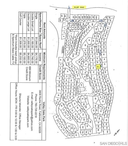 3909 Reche Rd SPC 116, Fallbrook, CA 92028