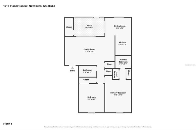 1018 PLANTATION DRIVE A18, Kissimmee, FL 34741