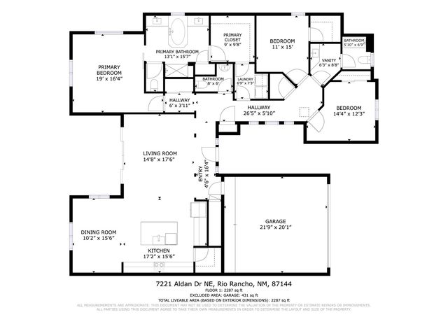 7221 Aldan Drive NE, Rio Rancho, NM 87144