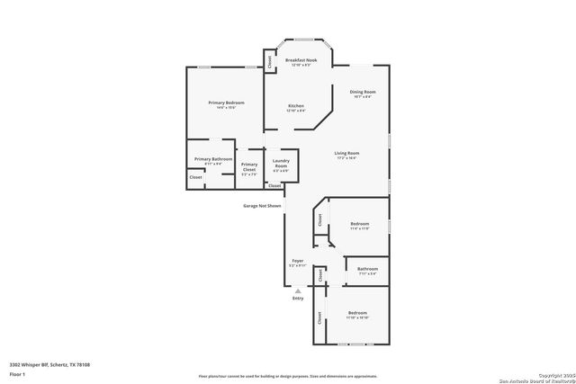 3302 Whisper Bluff, Schertz, TX 78154