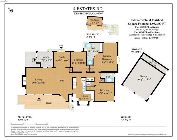 4 Estates Dr, Kensington, CA 94707