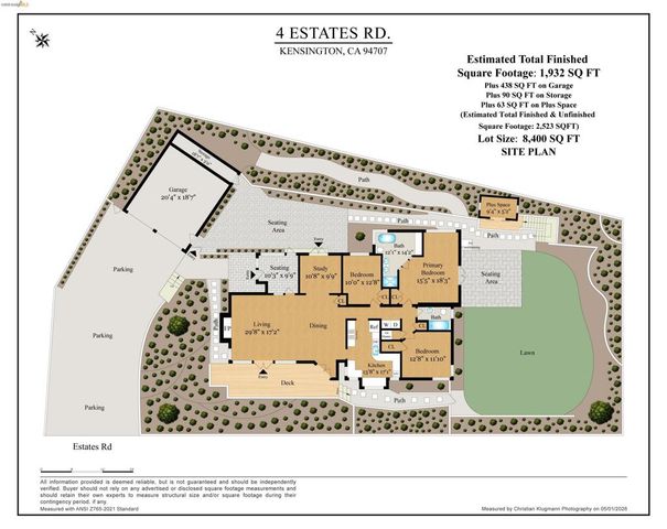 4 Estates Dr, Kensington, CA 94707