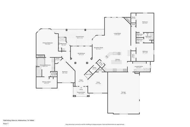 7260 Misty Glen Lane, Midlothian, TX 76065