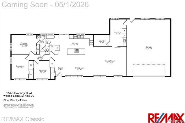 1540 Beverly Boulevard, Walled Lake, MI 48390