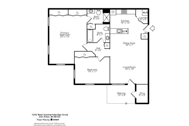 1042 W Summerfield Glen Circle, Ann Arbor, MI 48103