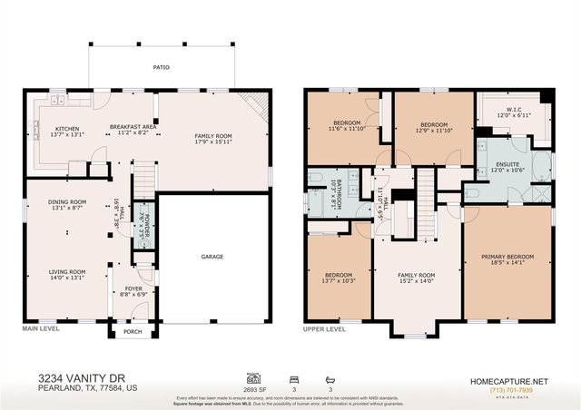 3234 Vanity Drive, Pearland, TX 77584