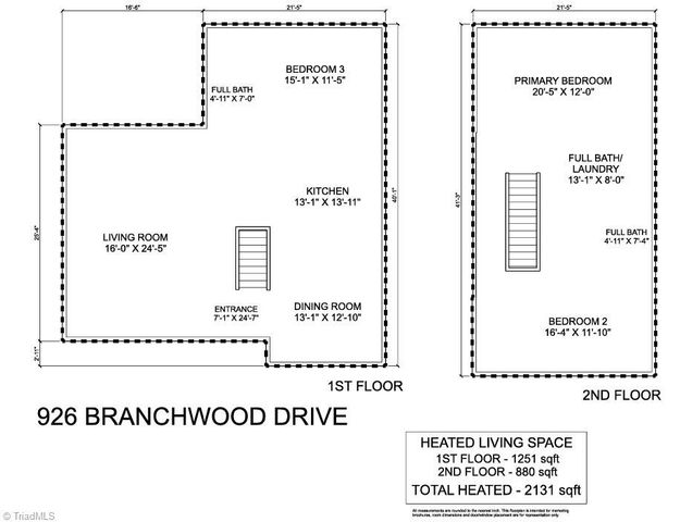 926 Branchwood Drive, Kernersville, NC 27284