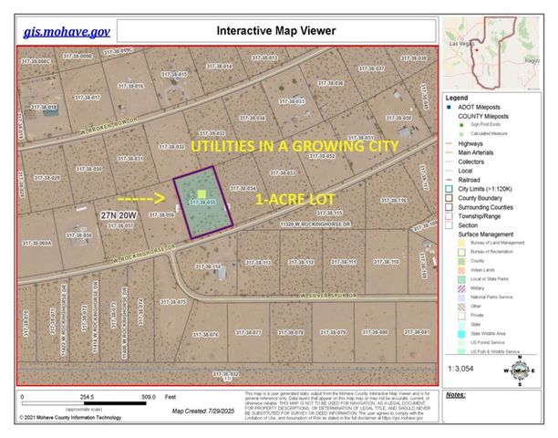 0 W Rocking Horse Drive, White Hills, AZ 86445