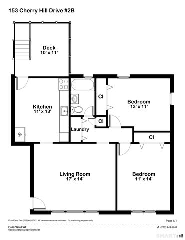 153 Cherry Hill Drive 2B, Bridgeport, CT 06606