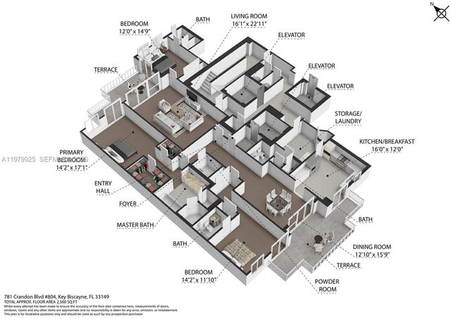 781 Crandon Blvd 804, Key Biscayne, FL 33149