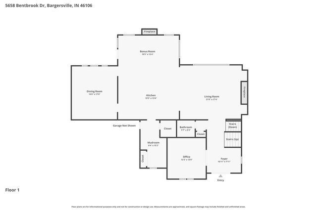 5658 Bentbrook Drive, Bargersville, IN 46106