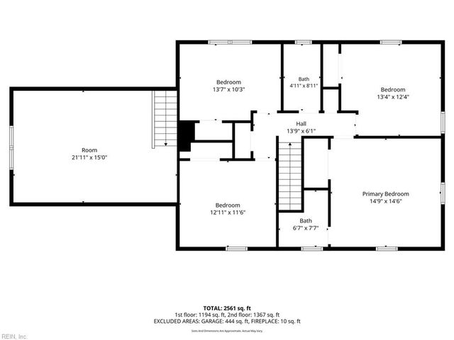 2 Sir Ralph LN, Poquoson, VA 23662