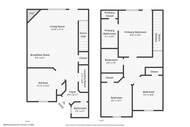 3905 Brandon Park Drive, Garland, TX 75044